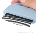 Brosse peigne d'épilation des cheveux de massage coquille de coquille